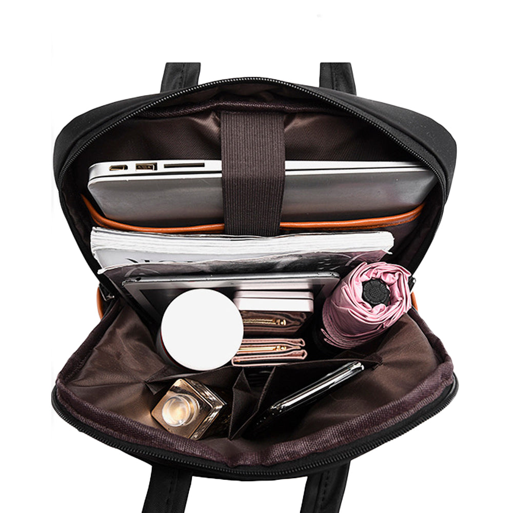 Water Resistant Women Girls Laptop Backpack Shoulder Bag for Work School Travel