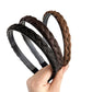 2Pcs Woven Hair Band with Anti-slip Teeth