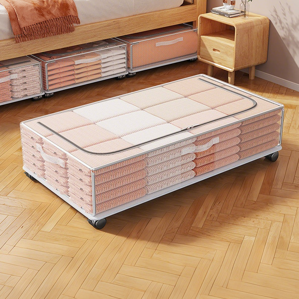 Under Bed Storage Containers With Wheels Under Bed Storage Drawers For Shoes Blankets Clothes