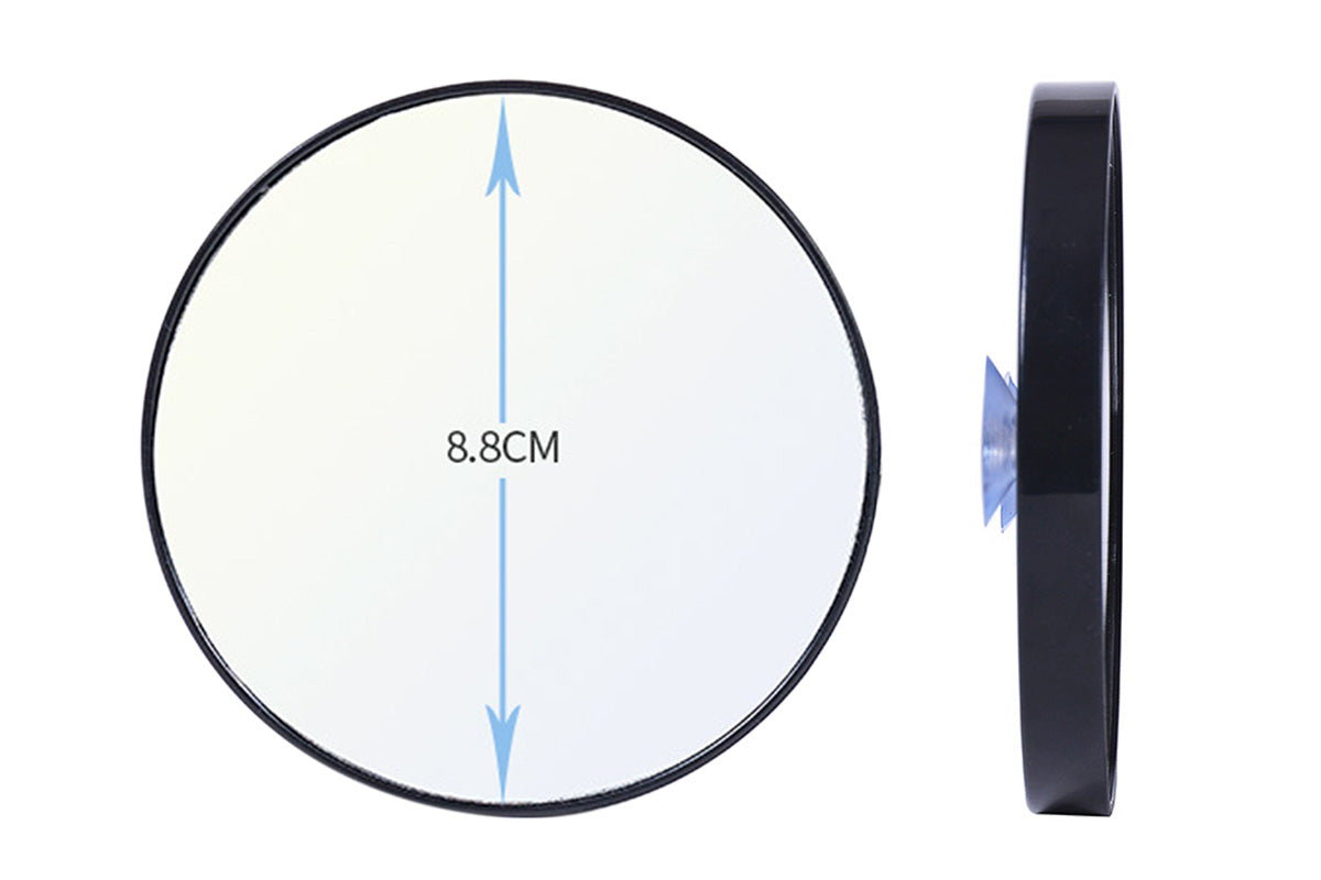 5X/10X/15X Magnifying Suction Mirror Round Cosmetic Mirror for Bathroom