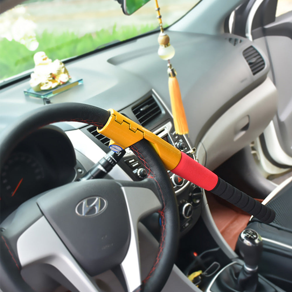 Steering Wheel Lock Baseball Bat Anti Theft Car Van Vehicle Security