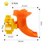 Interactive Dog Ball Launcher with Table Clamp Dog Training Toy for Indoor Fetch Games
