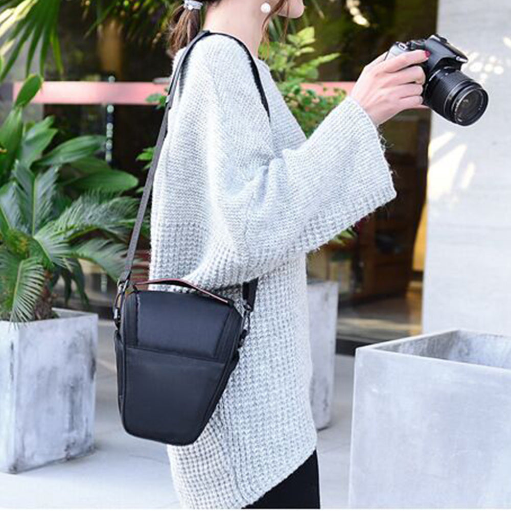 Camera Bag Waterproof DSLR Shoulder Bag for Canon Nikon Sony Panasonic