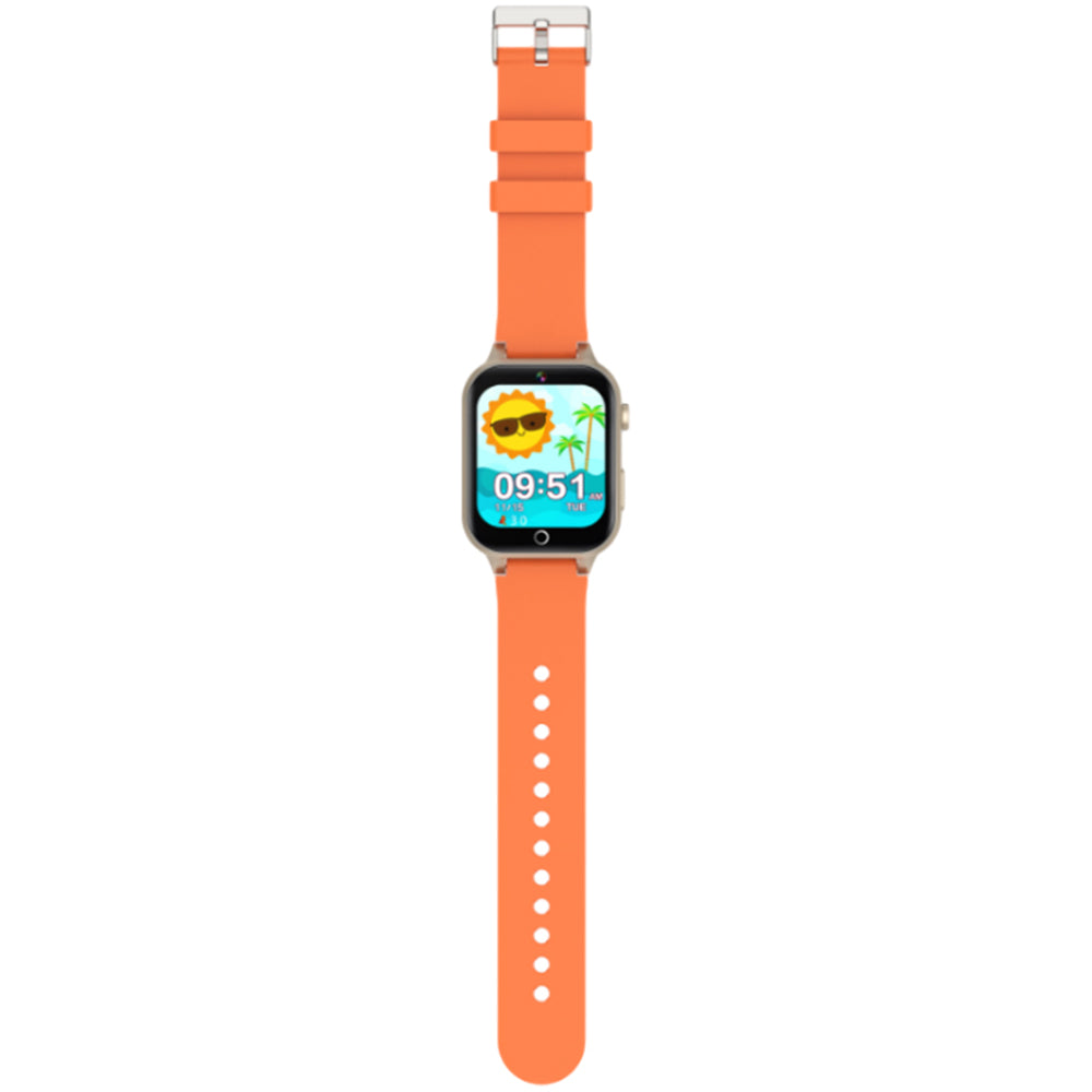 Kids Smart Watch Touch Screen Elastic Strap Smartwatch with Video Camera Pedometer