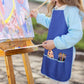 Art Smock Paint Apron Waterproof Painting Smock for Cooking Crafts
