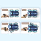 2.4GHz 4WD Amphibious Remote Control Stunt Car Boat with Water Gun Toy