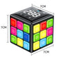 Rechargeable Game Handheld Cube 15 Fun Brain and Memory Games with Score Screen for Teens