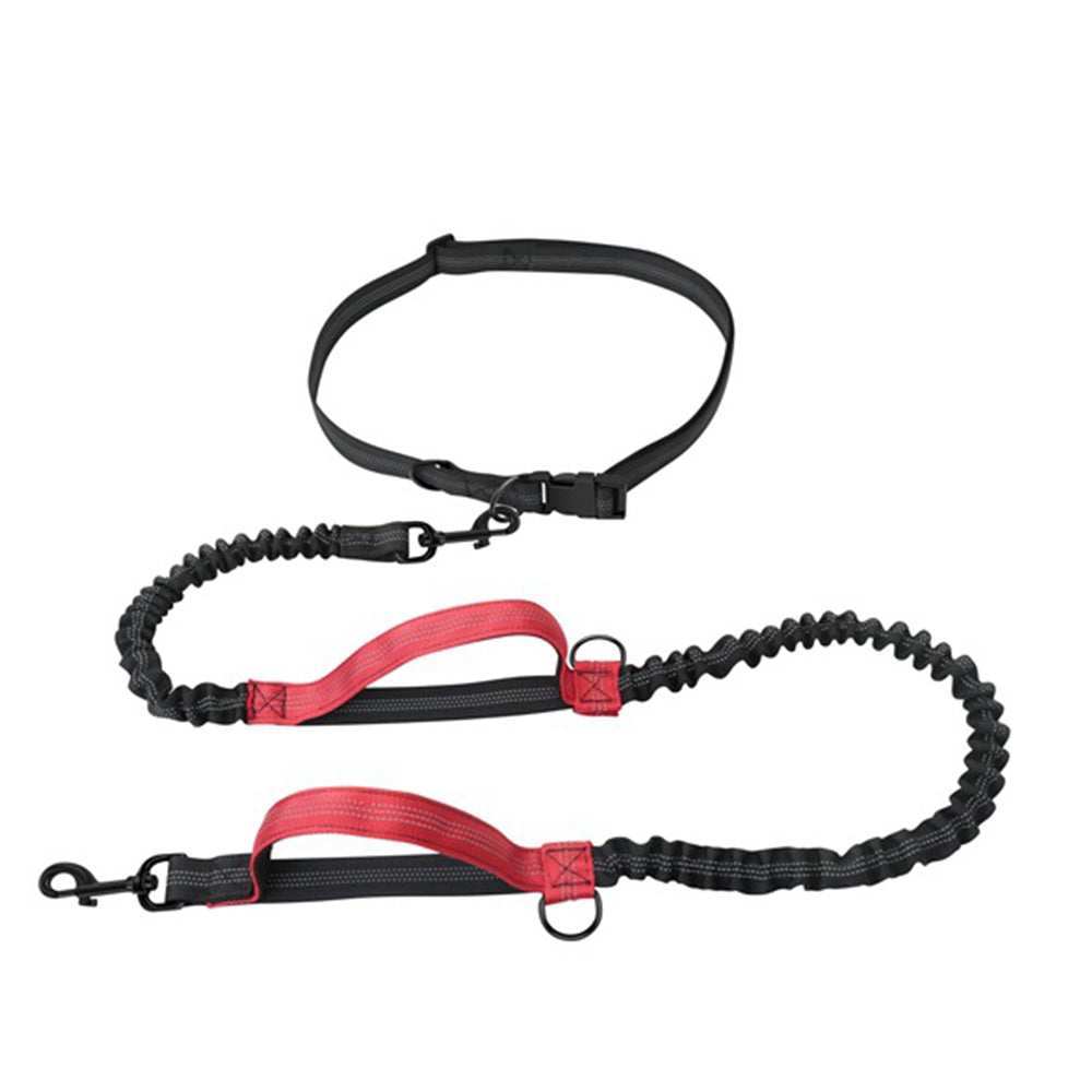 2 in 1 Hands Free Running Dog Leash for Walking Jogging