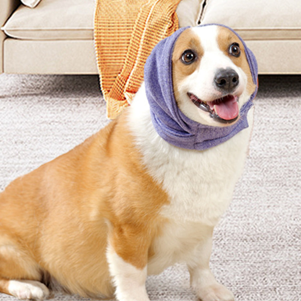 Dog Calming Ear Cover for Anxiety Relief Noise Protection