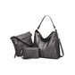 Leather Handbags Shoulder Bag and Purse Set for Women Gifts