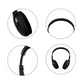 2Pcs 5 in 1 Wireless Headphones Rechargeable PC TV Radio Home Headset with Mic