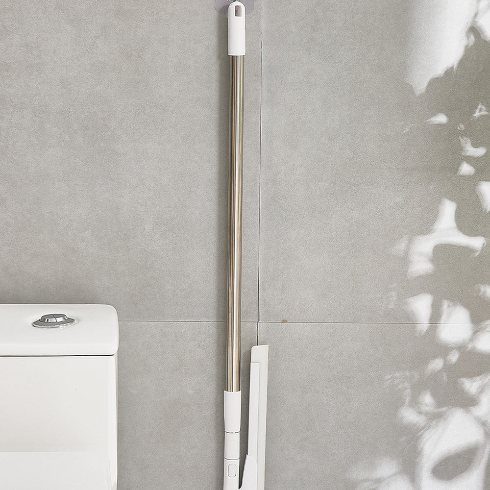 Squeegee Cleaner Telescopic Long Handle Floor Scrubber
