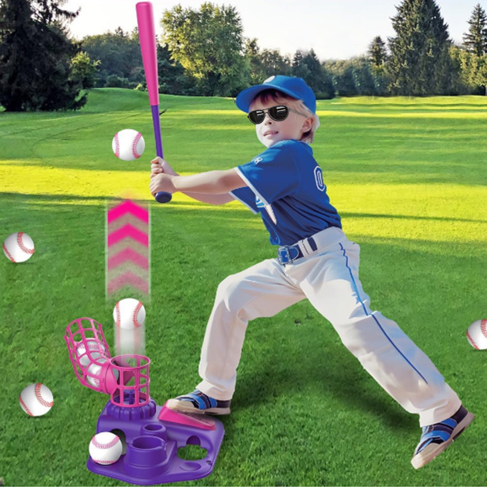 Baseball Pitching Machine Batting Retractable Machine Entertainment