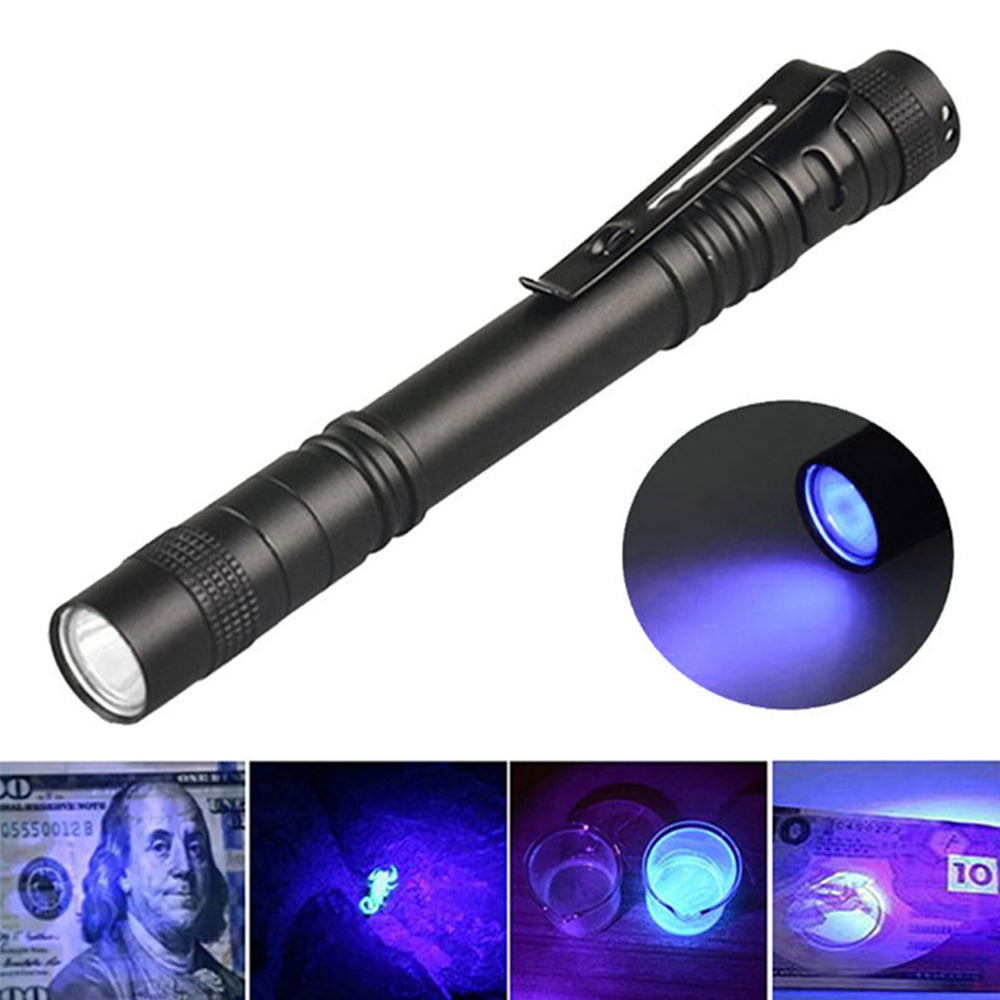 Mini Pocket Portable LED Flashlight with Clip