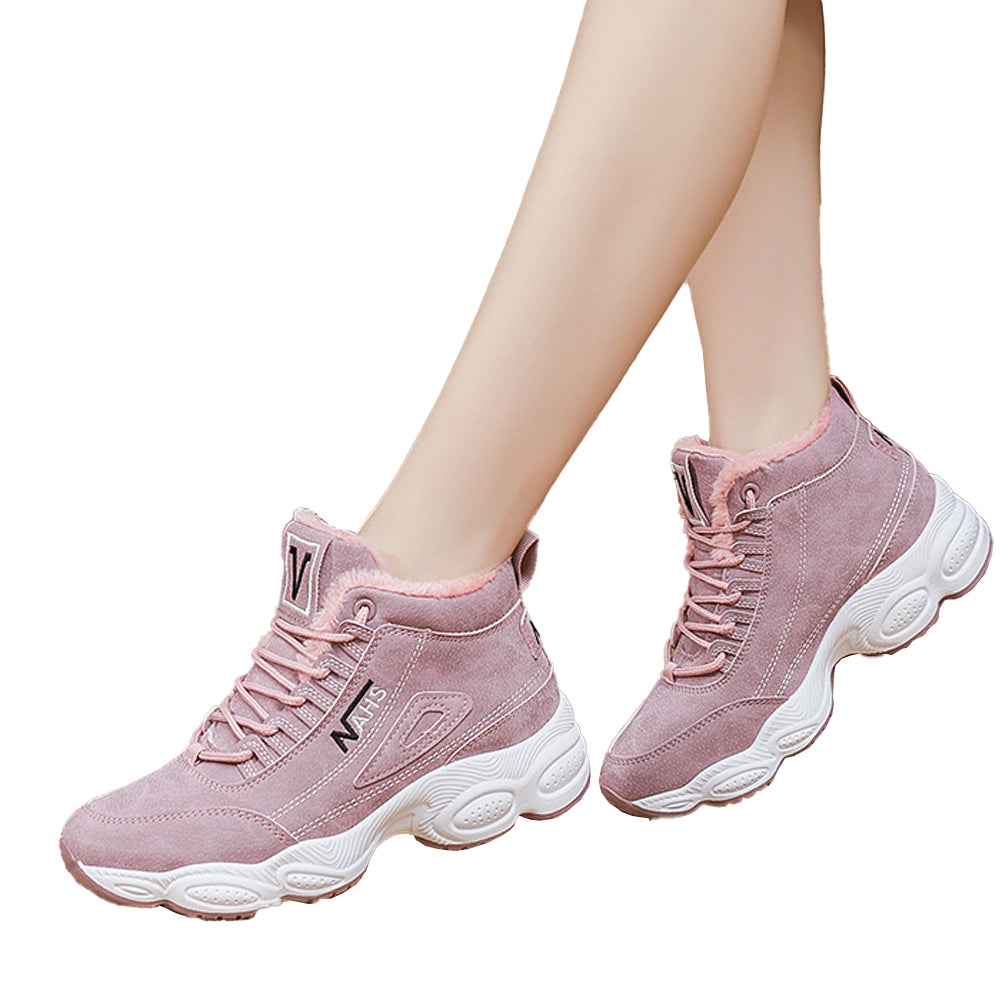 Women's Plush Warm Sneakers Sports Shoes