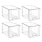 Stackable Clear Makeup Organizer Drawer for Skincare Storage