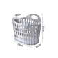 Collapsible Plastic Laundry Basket Folding Washing Clothes Storage Organizer