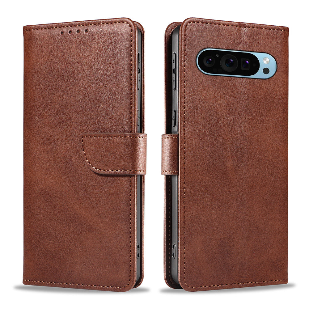Wallet Case for Pixel 10 and 10 Pro Holder Snap-Lock Flip Cover