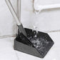 Dog Pooper Scooper Long Handle Stainless Steel Tray Rake Set