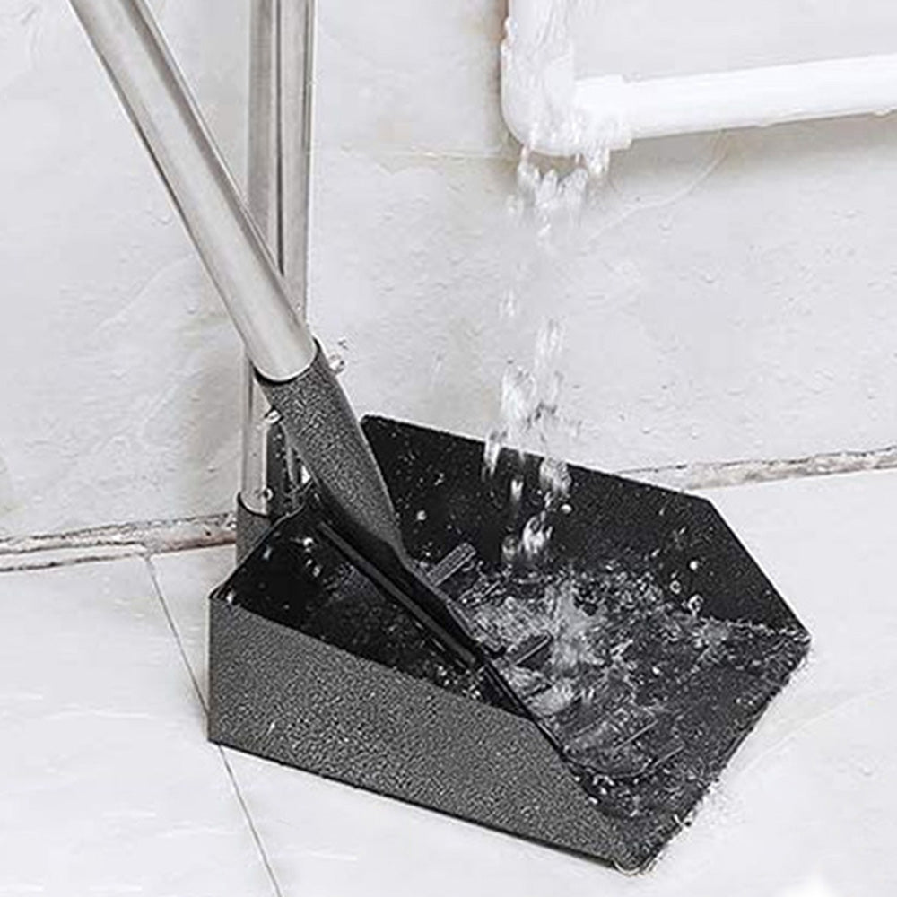 Dog Pooper Scooper Long Handle Stainless Steel Tray Rake Set