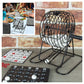 2Pcs Metal Bingo Game Machine with Bingo Cards