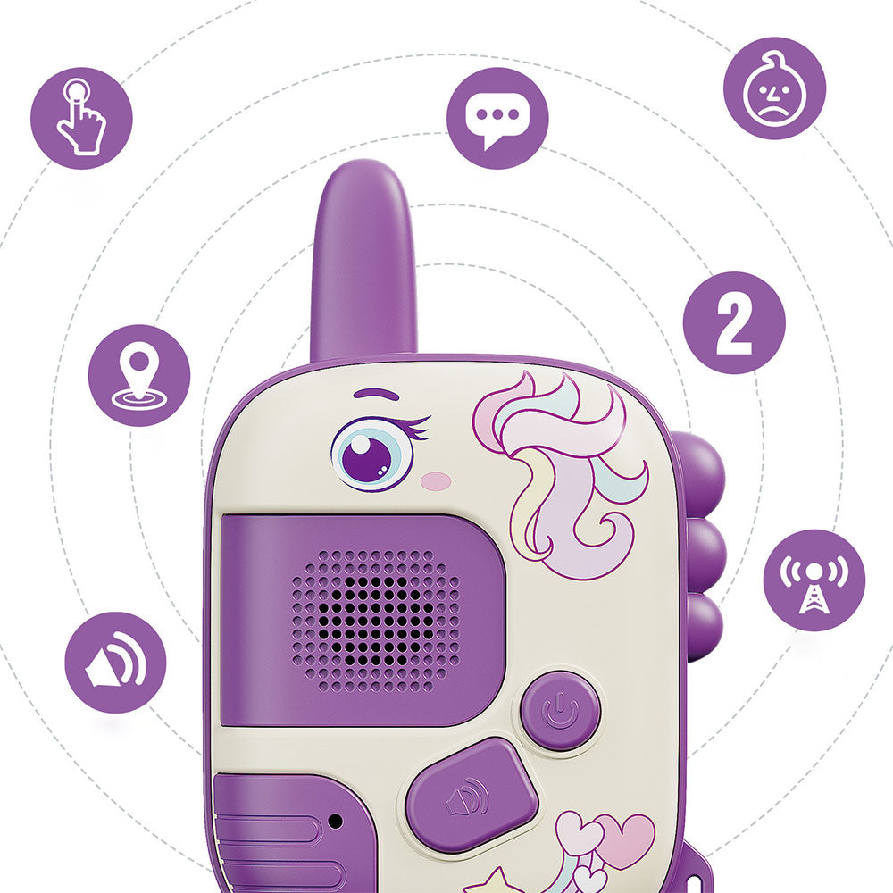 2Pcs Kids Walkie Talkies Toys Two-Way Radio Kids Rescue Talkies
