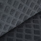 Jacquard Rhombus High Back Elastic Chair Cover