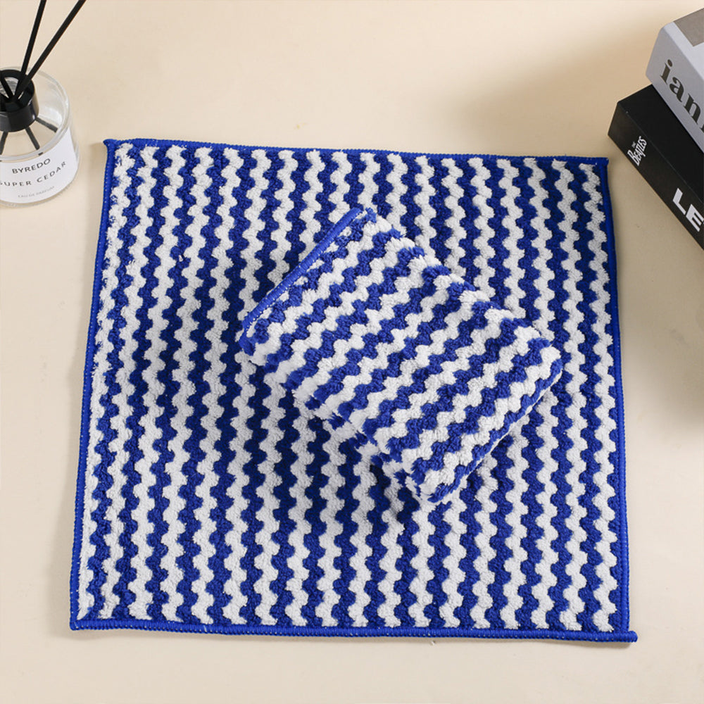10Pcs Multi Color Cationic Cleaning Cloths Reusable Kitchen Towels