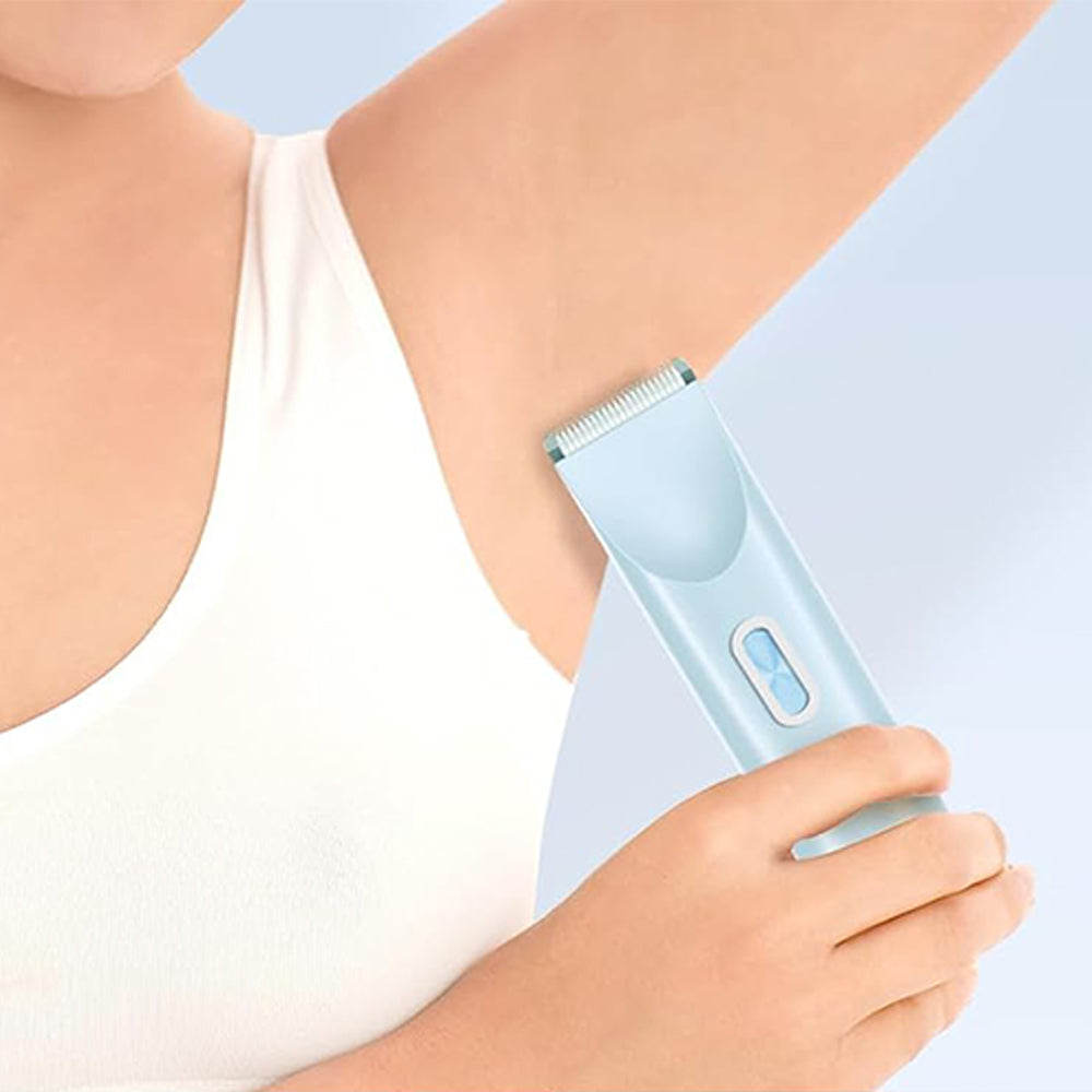 Dual Head Women Body Shaver Bikini Trimmer USB Rechargeable Hair Razor