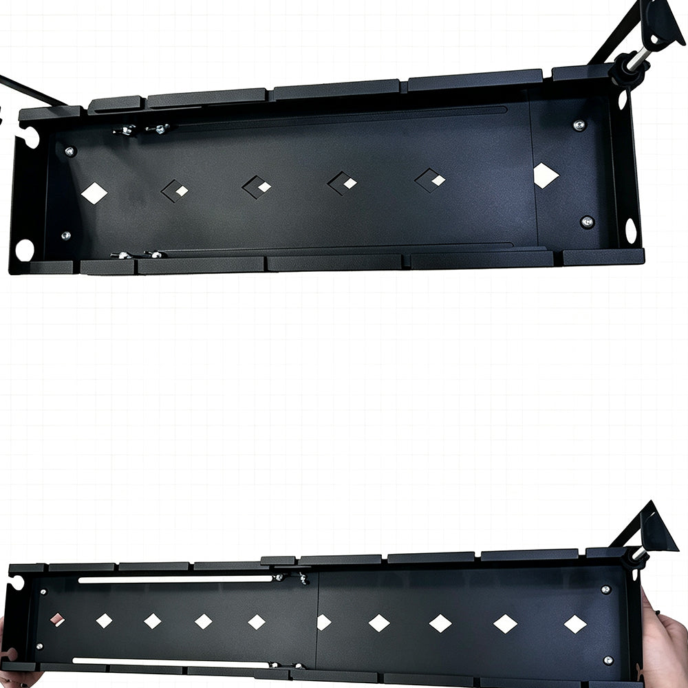 Expandable Under Desk Cable Management Tray Wire Storage Basket Rack