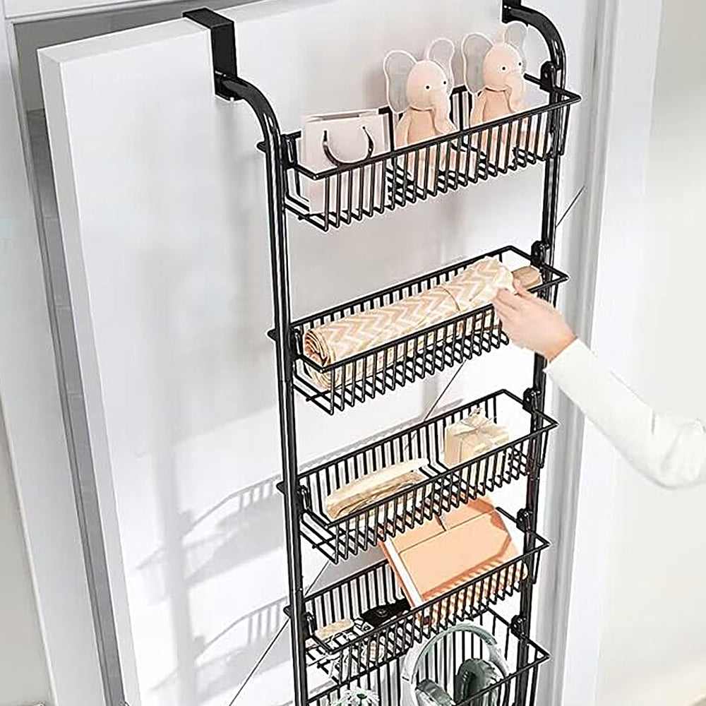 4-Tier Over-The-Door Hanging Storage Rack