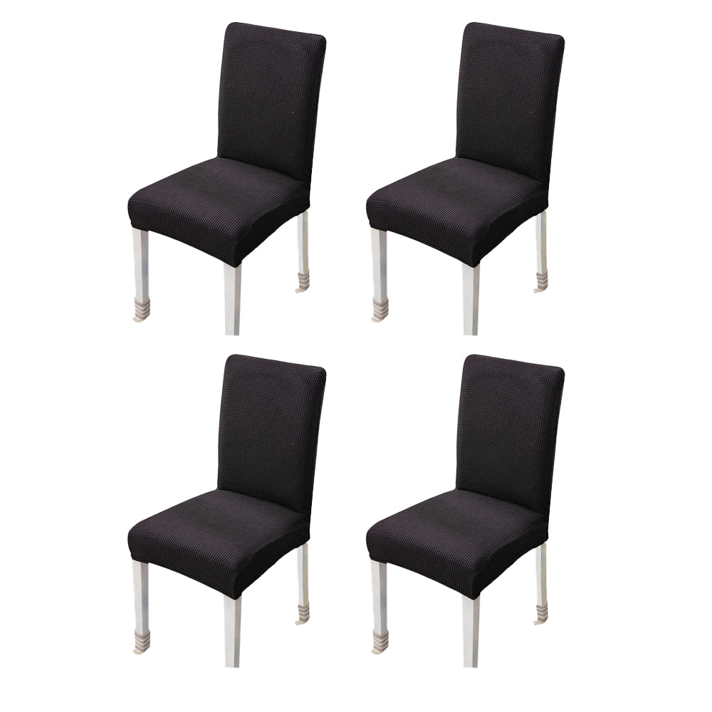 4Pcs Dining Chair Covers Stretch Slipcover Chair Covers Furniture Protector