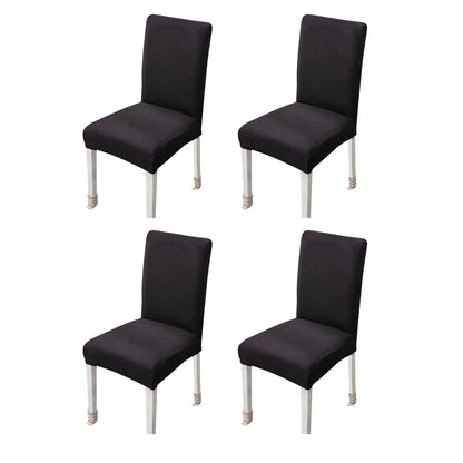 4Pcs Dining Chair Covers Stretch Slipcover Chair Covers Furniture Protector