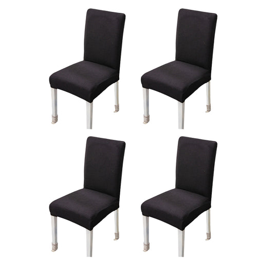 4Pcs Dining Chair Covers Stretch Slipcover Chair Covers Furniture Protector