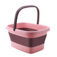 Collapsible Foot Bath Basin for Soaking Feet Foot Tub with Massage Acupoint