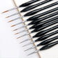 11 PCS Artist Paint Brush Set Detail Painting Brush for Watercolor Acrylic Oil