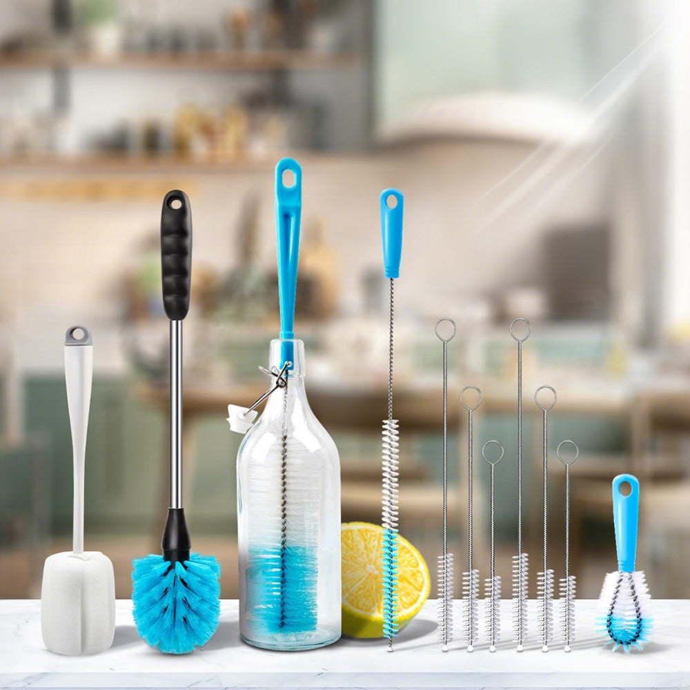 Multi Size Cup Brush Set Long Cleaning Brush Sports Water Bottle Brush for Cups Water Bottles