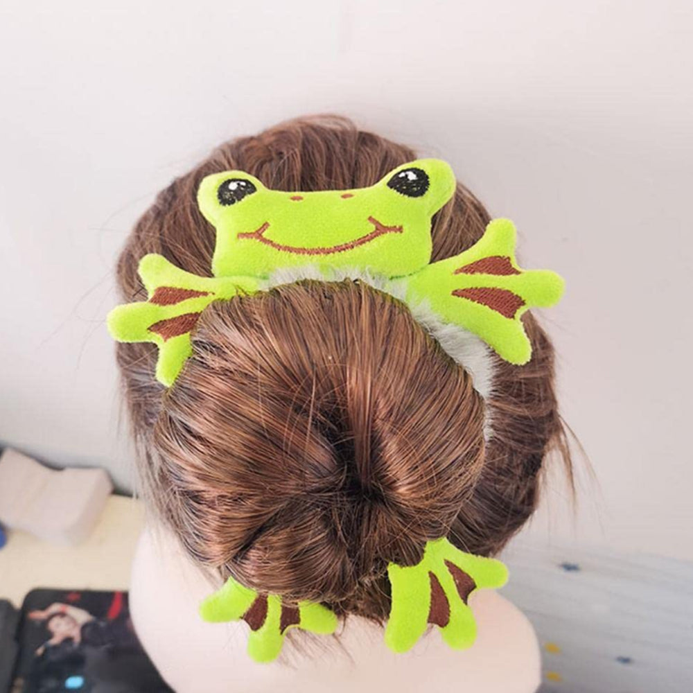 3Pcs Cute Animal Scrunchies Plush Hair Bands