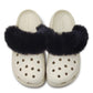 Fleeced Liner Inserts for Crocs Warm Fuzzy Replacement Insoles for Winter