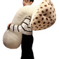 Mushroom Shaped Plush Stuffed Body Pillow