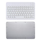 Ultra-Slim Bluetooth Keyboard Portable Mini Wireless Rechargeable Keyboard For IOS Windows