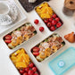 4Pcs Stainless Steel Grab and Go Snack Containers with Lids