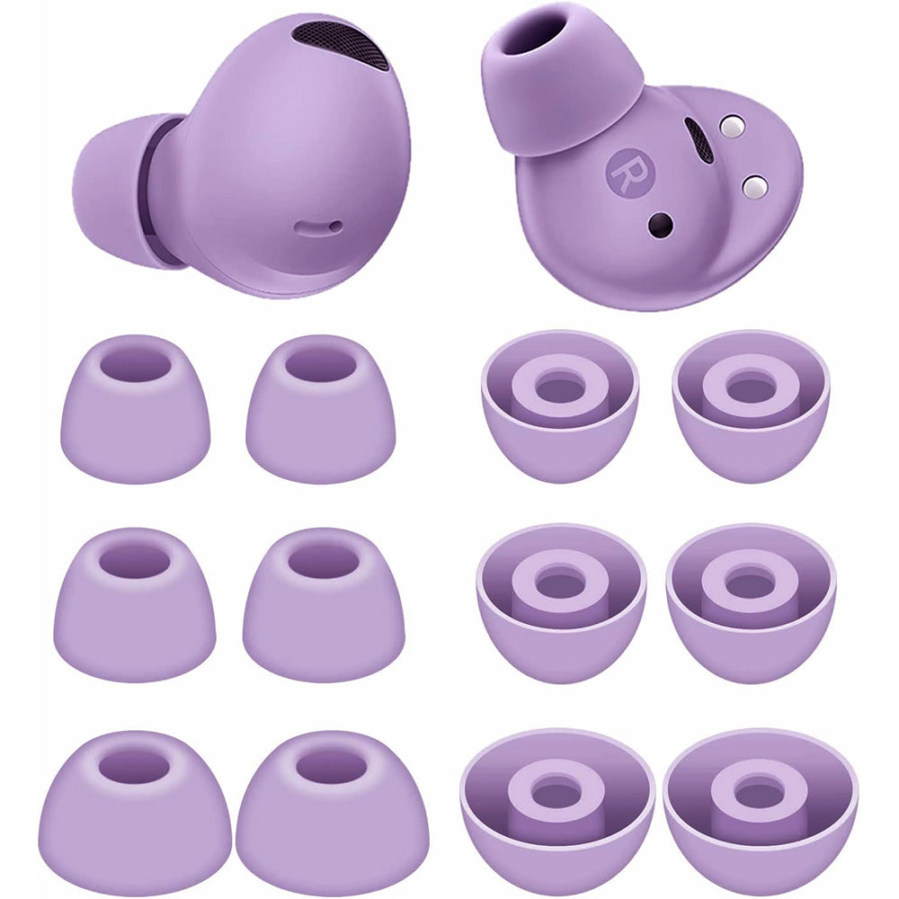 12 Pack Silicone Ear Tips for Samsung Galaxy Buds2 Pro S M L Sizes Replacement