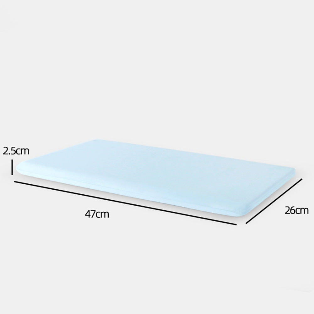 Soft Thin Pillow Cooling Memory Foam Pillow for Travel Home Office
