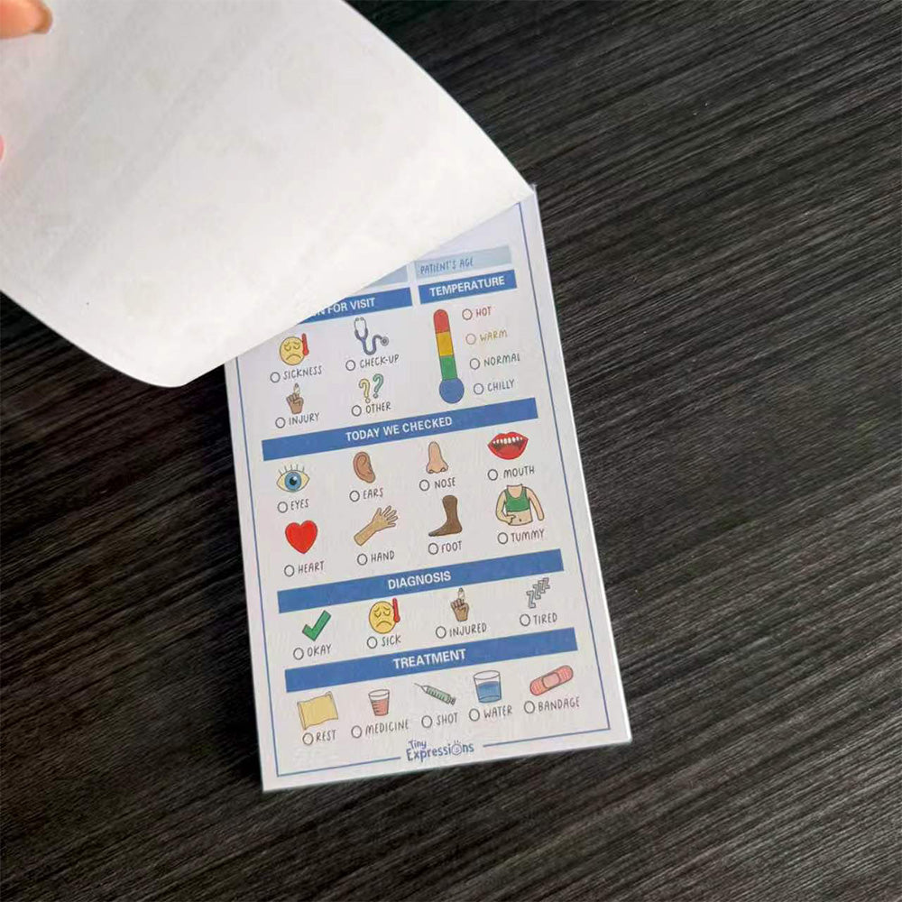 8 Theme Pretend Play Notepads Imaginative Play Notebooks for Boys Girls