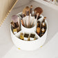 360 Degree Rotating Desk Organizer with 4 Slots For Pencil and Pen Holder
