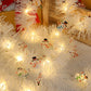 5M Christmas LED Garland with 50 Warm White Lights for Indoor Outdoor Tree Decoration