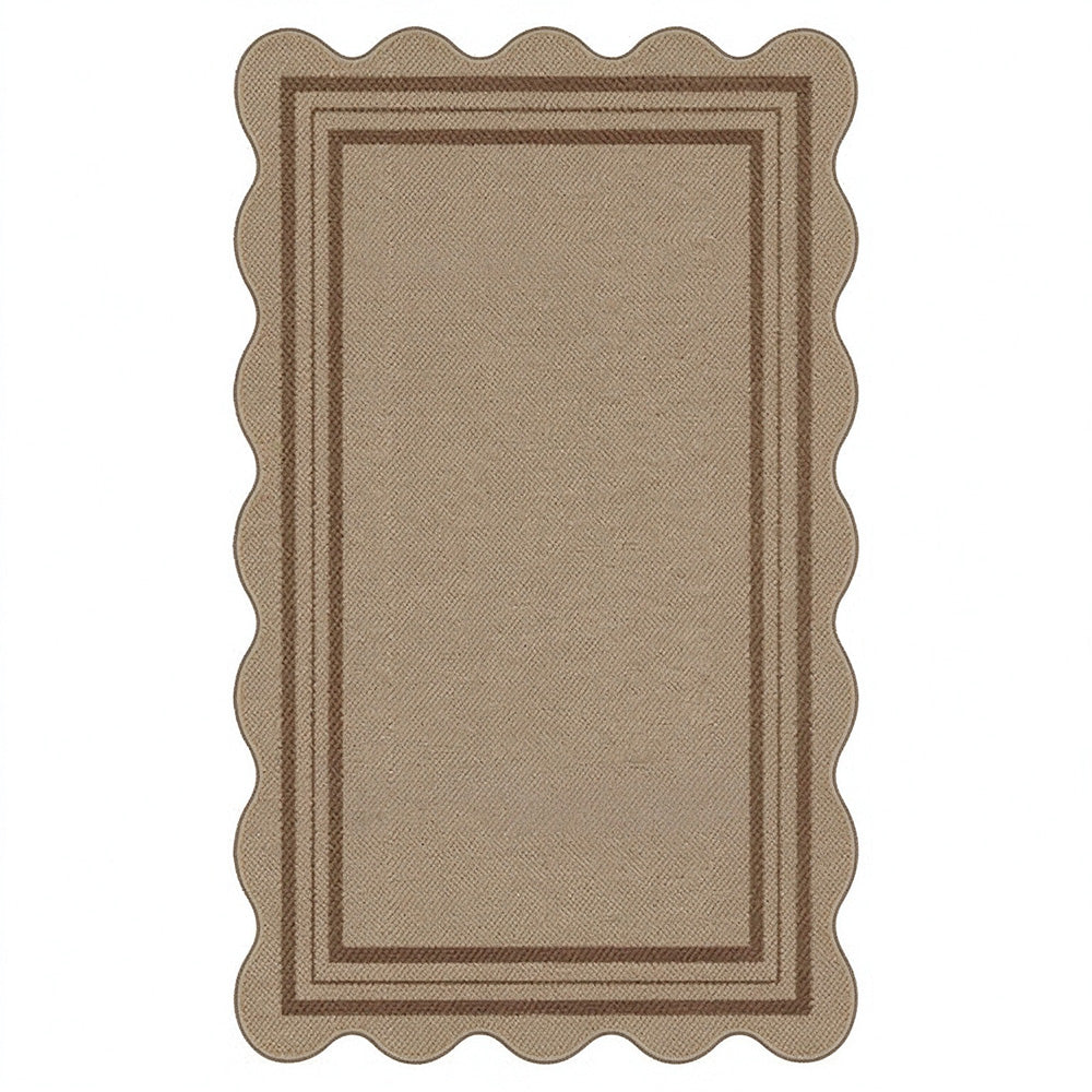 Geometric Crystal Velvet Area Rug Washable Floor Mat for Home-Style 3