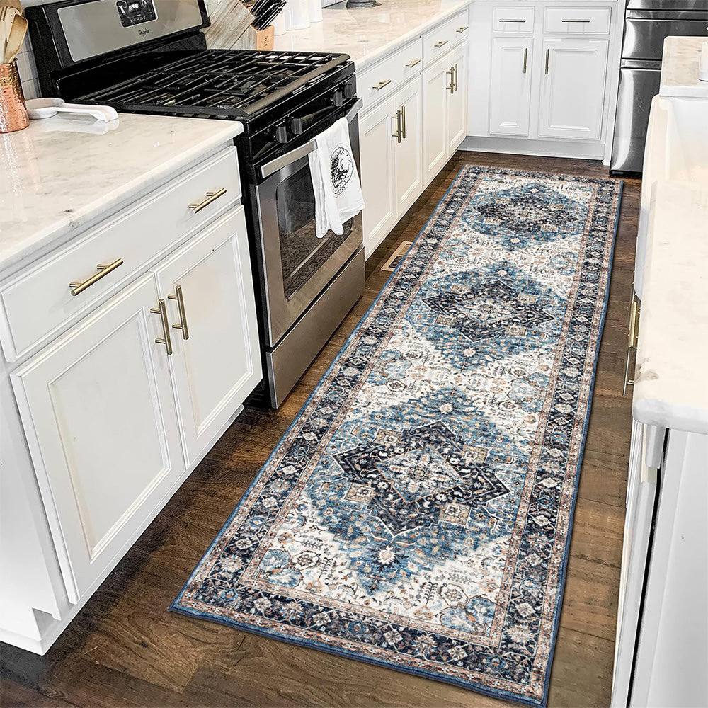 Long Washable Hallway Runner Rug Kitchen Entrance Floor Mat