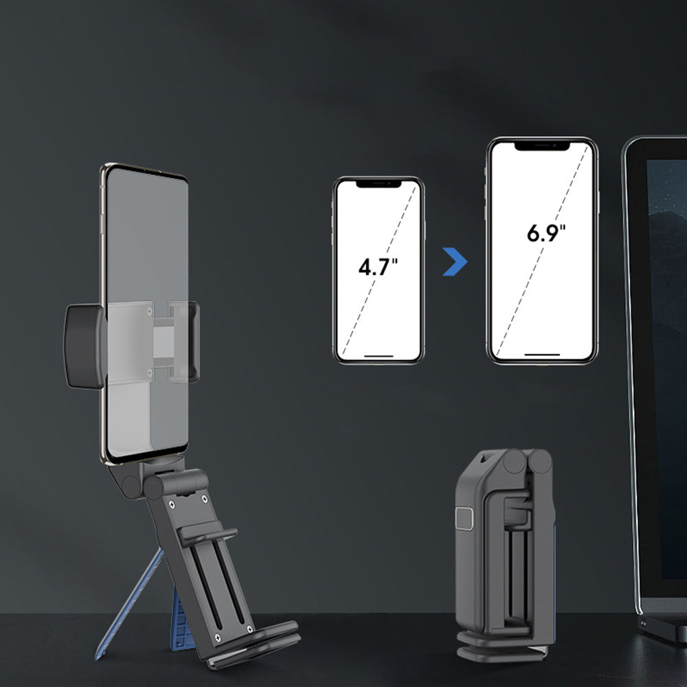2Pcs Portable Phone Holder with Adjustable Desk Mount Clamp